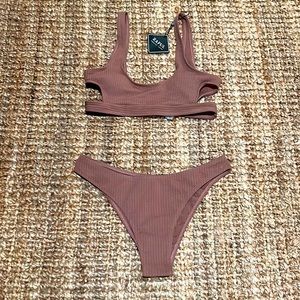 NWT! BIKINI. Size medium. Mauve color. ZAFUL BRAND